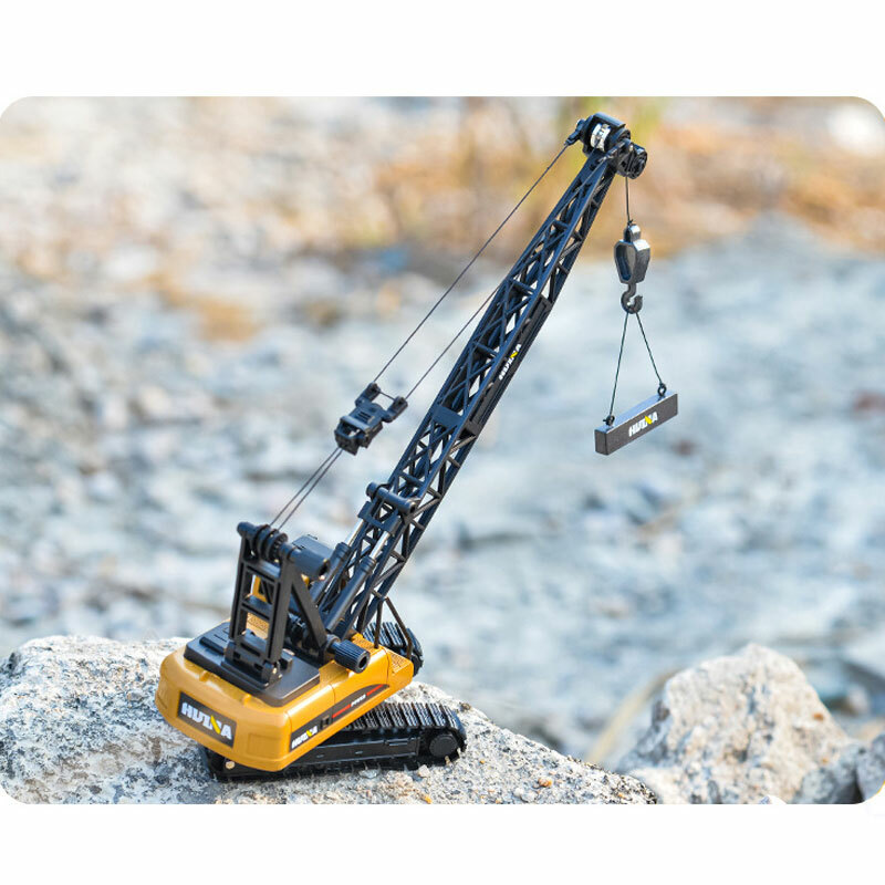 1/50 Crane Toy Construction Equipment Model Metal Diecast Engineering Vehicle