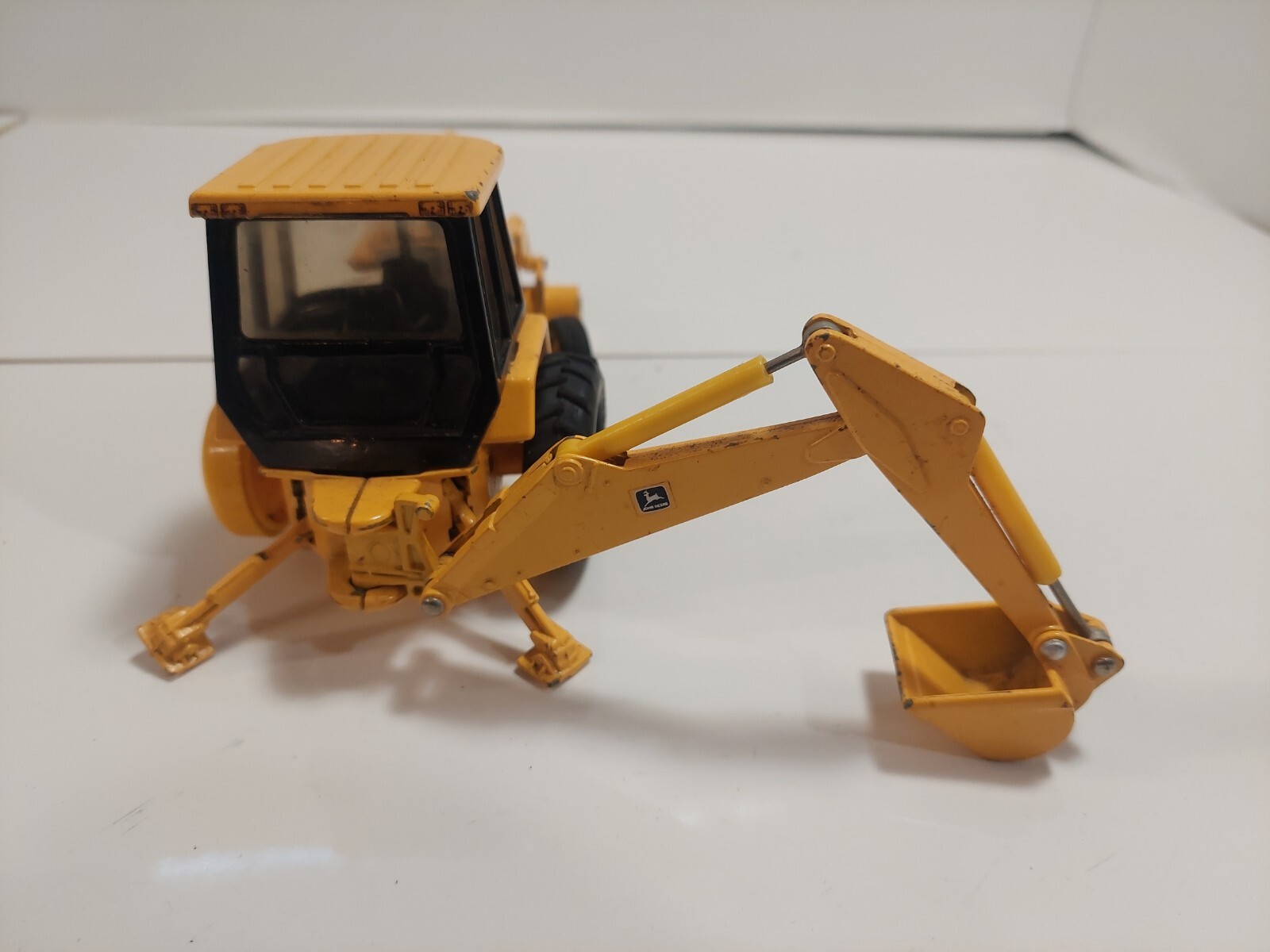 Ertl Backhoe 1990 John Deere 5520 Backhoe Loader 1/32 Diecast Part Or Repair