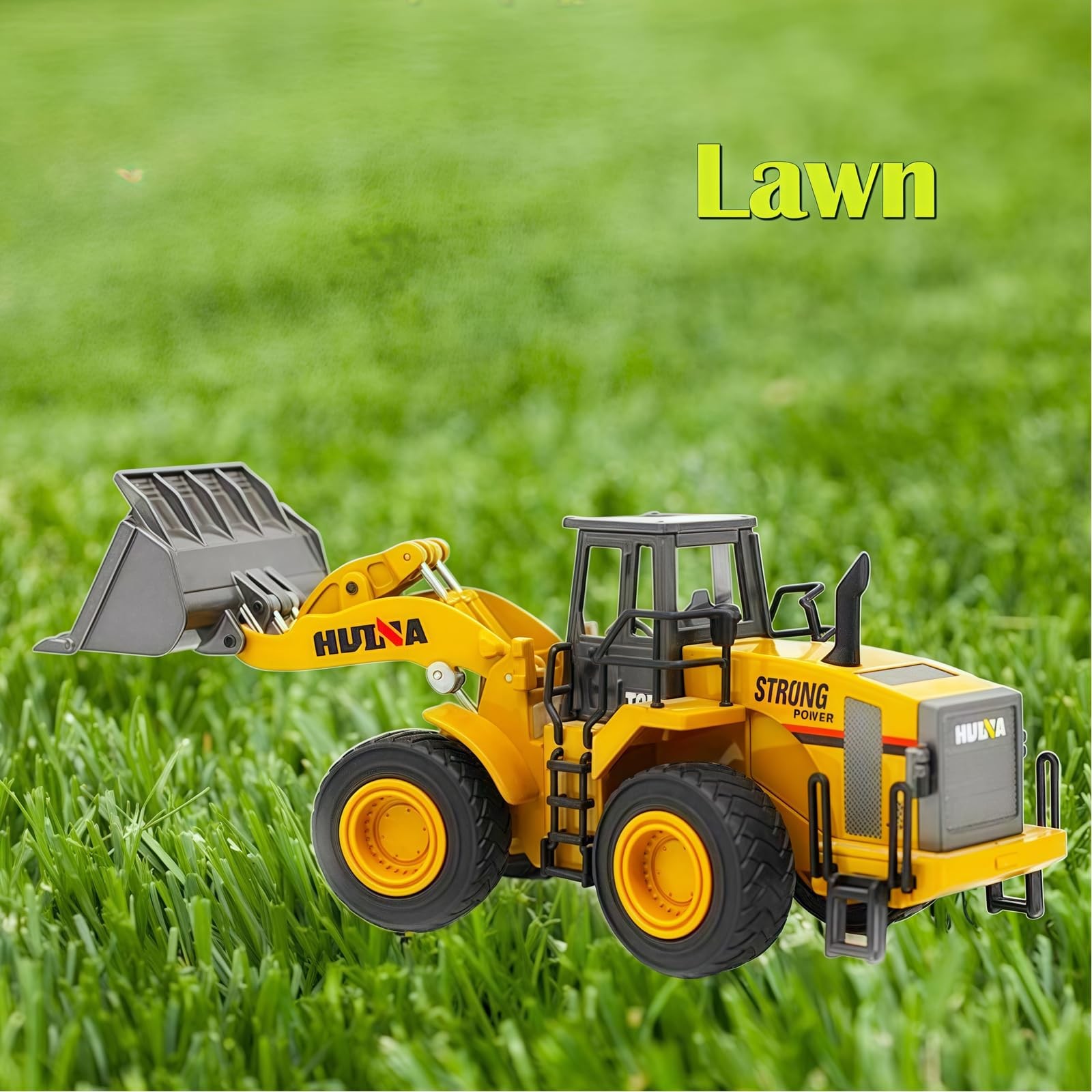 Qcar 1/40 Large Wheeled Loader Heavy Duty Construction Metal Bulldozer, Loder…