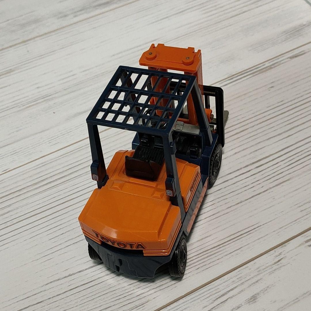 Toyota Forklift T-110 1/23 Scale Diecast Model Car Display Japan