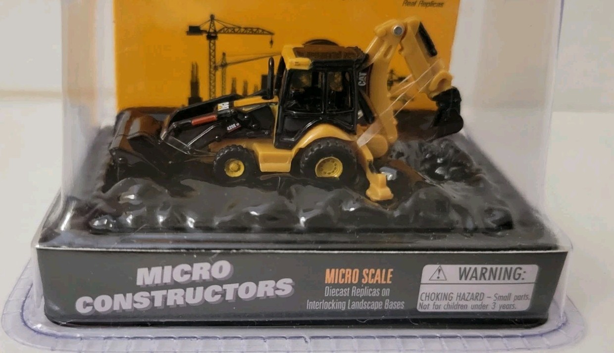 Caterpillar CAT Micro Constructors 420E Backhoe Loader #85973 ~ Sealed Package