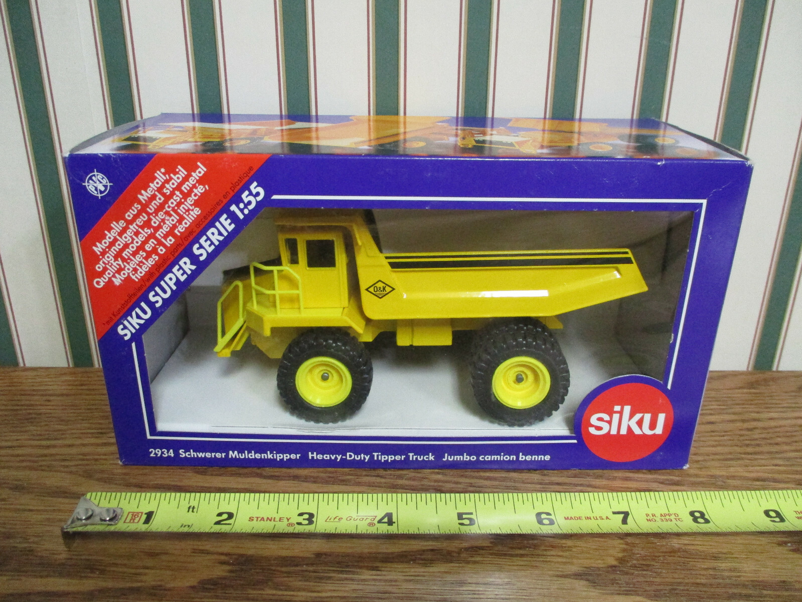 O&K K40 Heavy Duty Tipper Truck By Siku 1/55th Scale