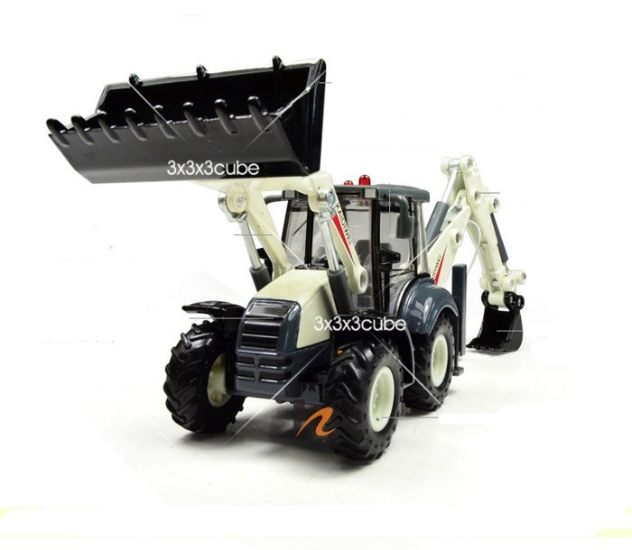 KDW 1/50 Bidirectional Excavator Construction Equipment Diecast Model Car 1:50