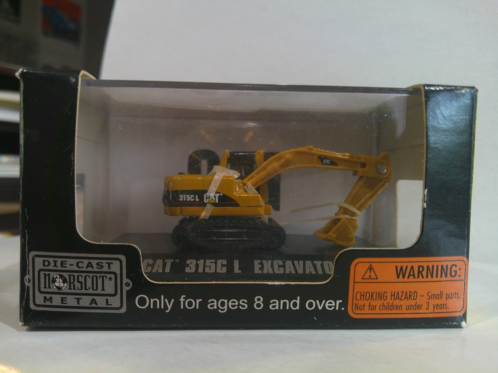 Norscot Construction Mini’s CAT 315C L Excavator Darkish Yellow VG Box