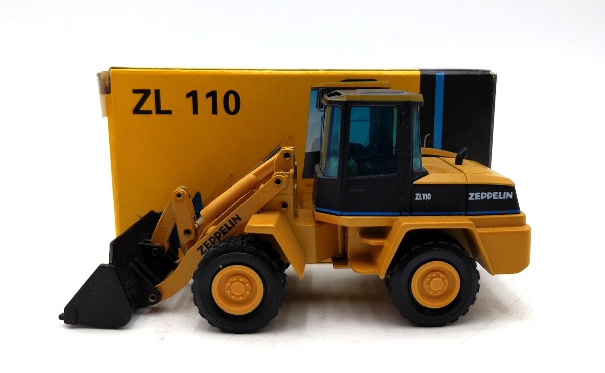 NZG 439 1:50 Scale Diecast Zeppelin ZL 110 Wheel-Type Loader NIB
