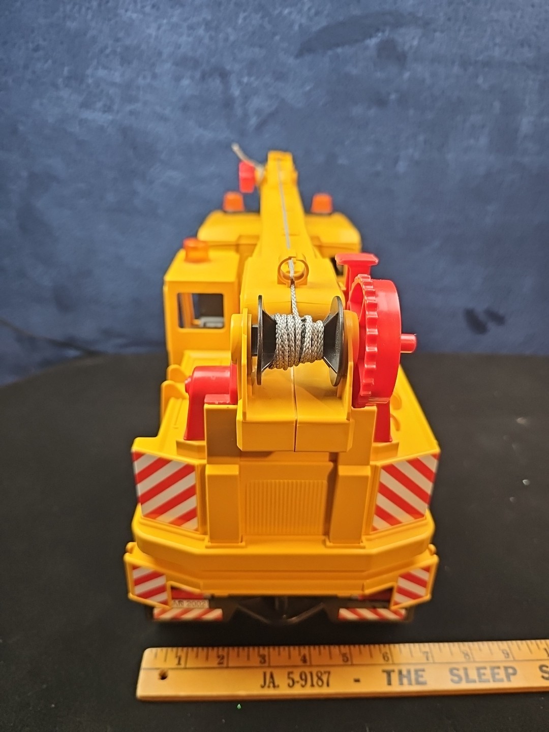Bruder MAN Tele-Crane TC-4500 TGA 41.440 Construction Toy Truck Germany Preowned