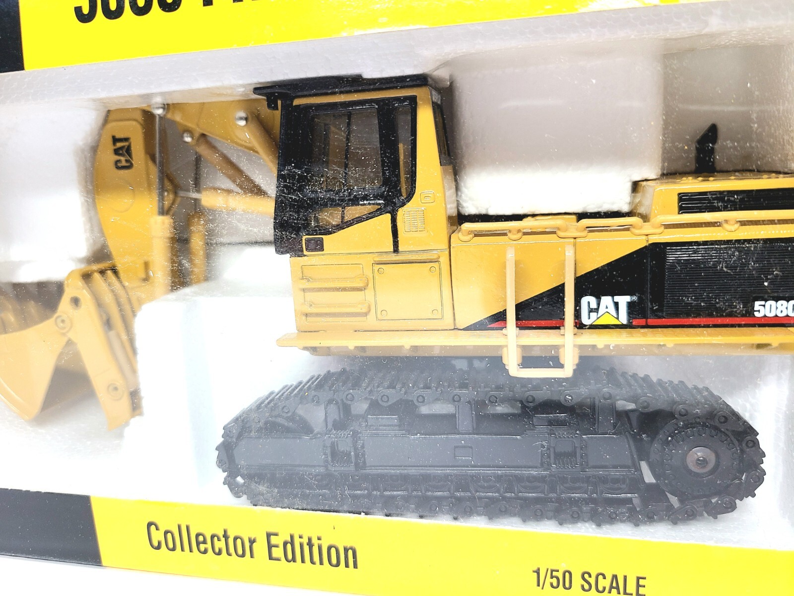 Caterpillar Cat 5080 Front Shovel Linked Tracks ERTL 1:50 Scale Model #2637 New