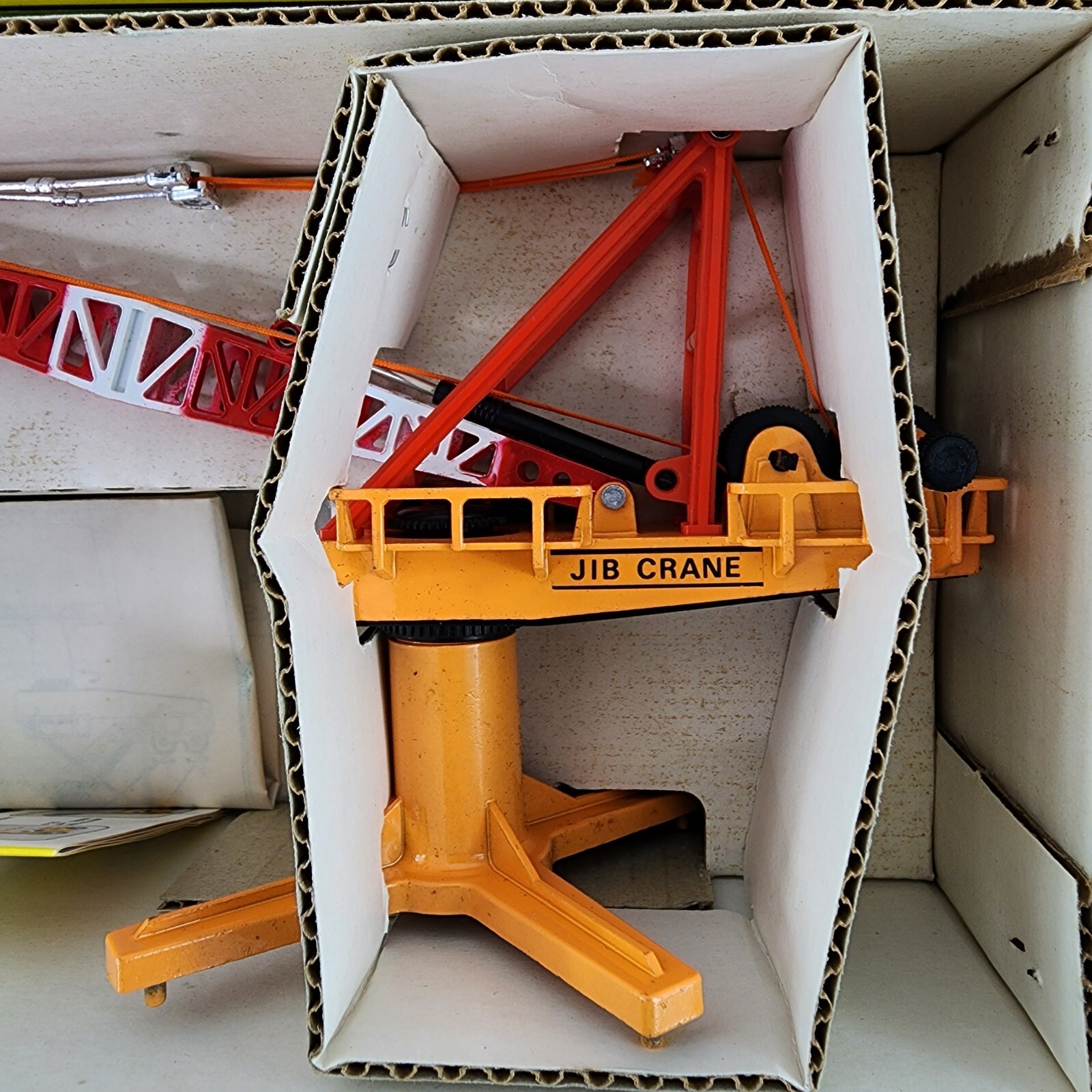 Shinsei Mini Power JIB CRANE 4139 Diecast Kit ORIGINAL COMPLETE RARE NOS NEW