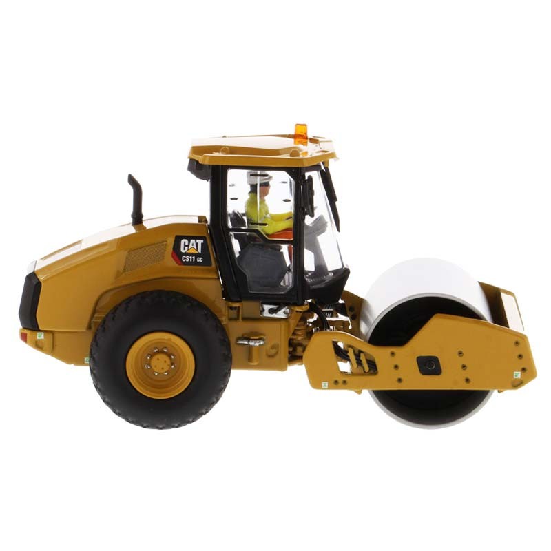 1/50 Caterpillar CAT CS11 GC Vibratory Soil Compactor by Diecast Masters 85589