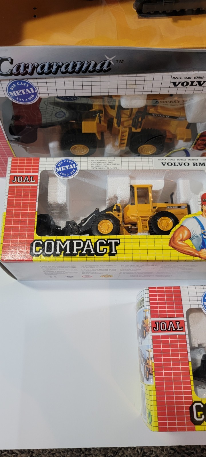Joal 1:50 Scale Volvo Loader Excavator Rock Truck Lot Of 6 BM L70C A35 EC210