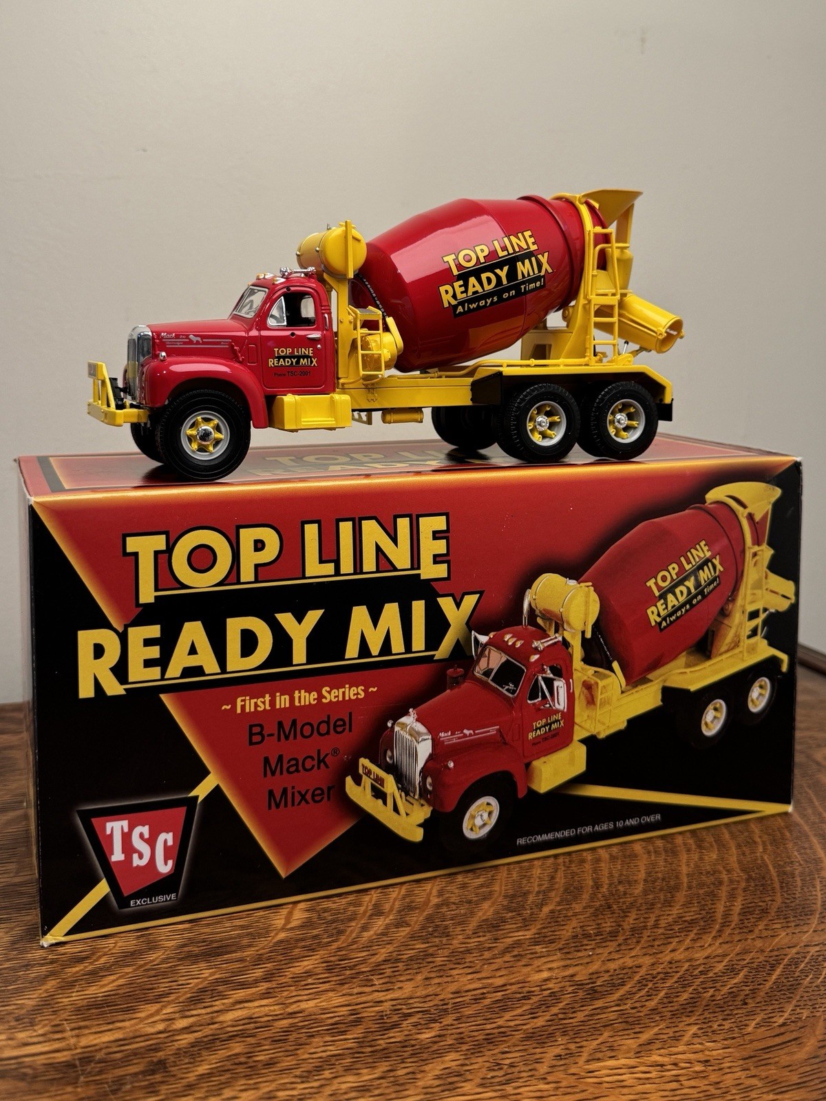 FIRST GEAR TSC TOP LINE READY MIX B-MODEL MACK MIXER #19-2753