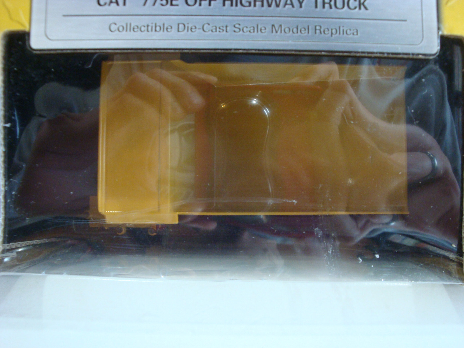 Norscot 1:64 Scale CAT 775E Off Highway Truck Yellow Fair Box