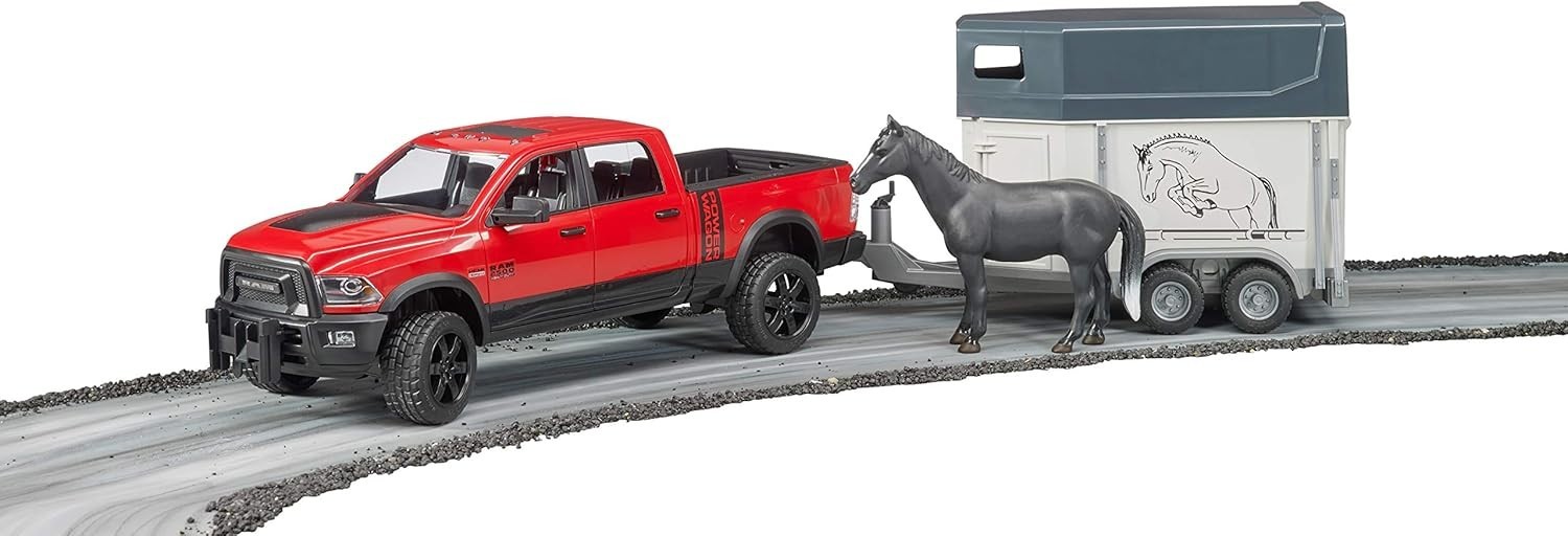 Durable Ram 2500 Power Wagon with Trailer