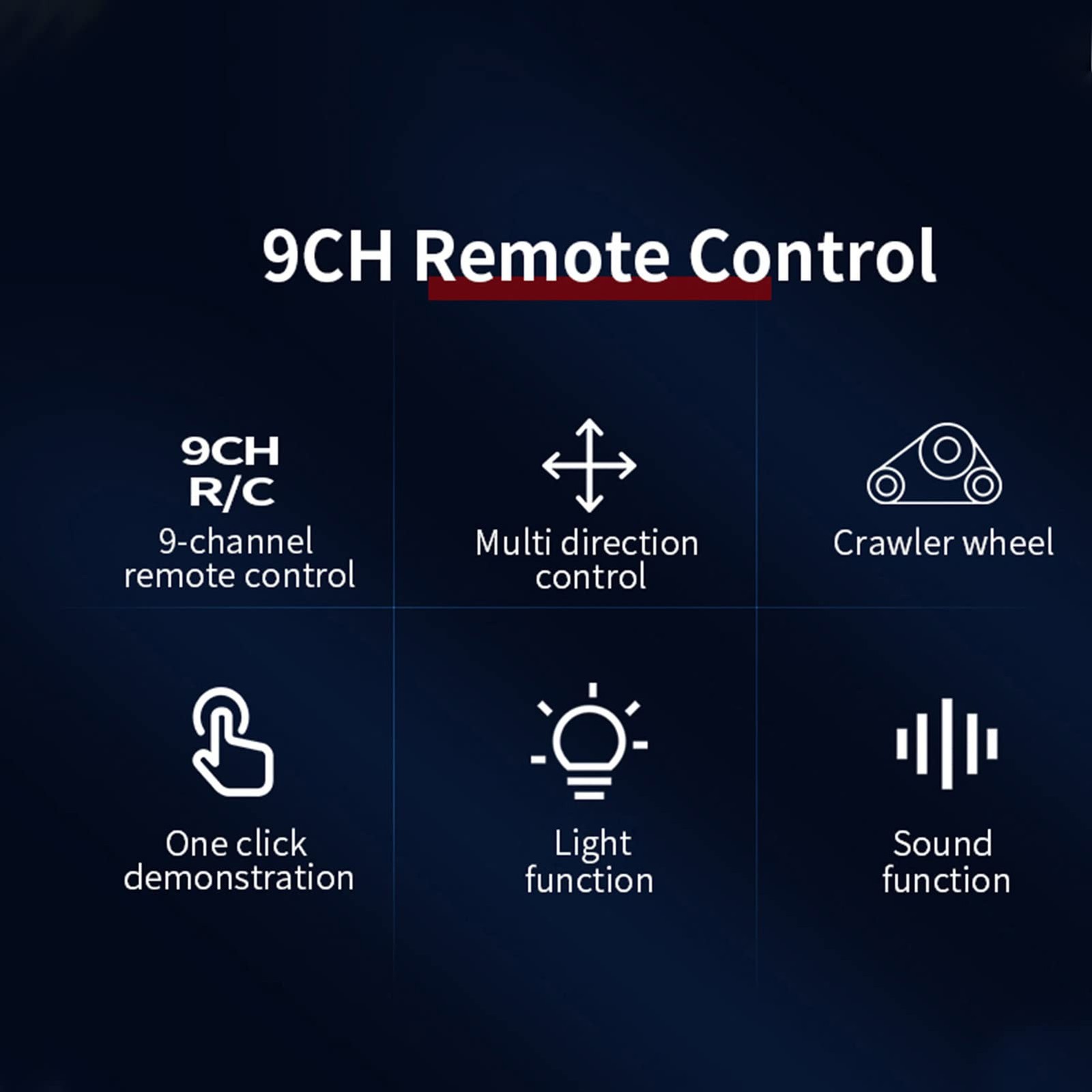 RC Bulldozer, 1:24 Scale Remote Control Bulldozer, 2.4GHz 9 Channel RC Constr…