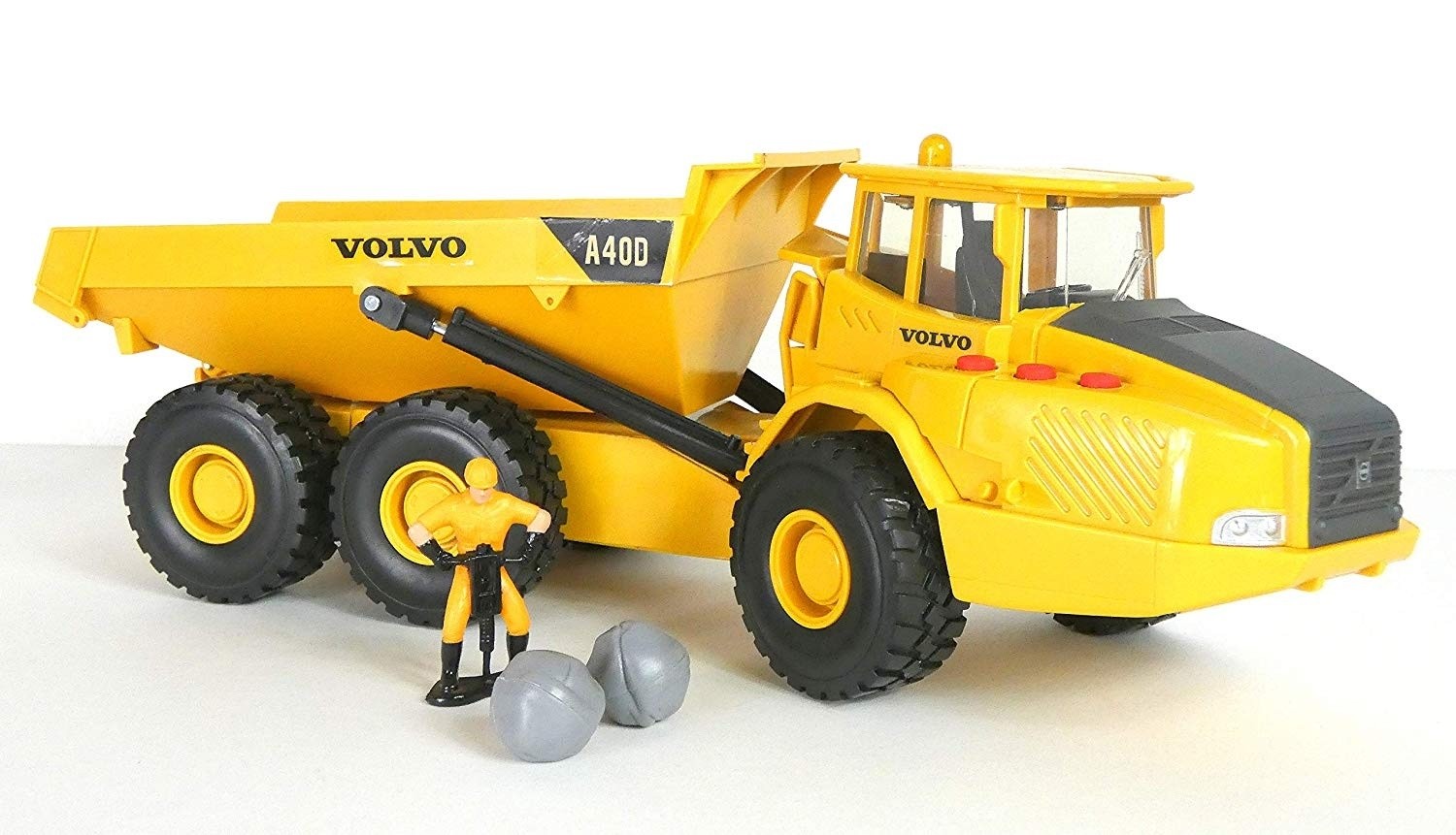NEWRAY – Dump truck with sound and light – Volvo A40D – 1/32 – NEW01016A