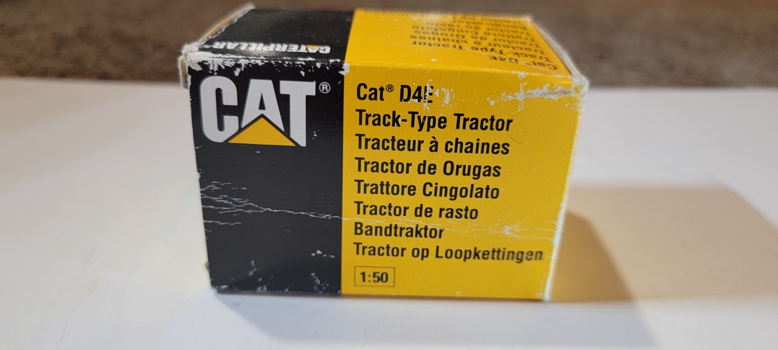 NGZ 1:50 Diecast Cat Caterpillar D4E Tracked Tractor Bulldozer Kettendozer #205