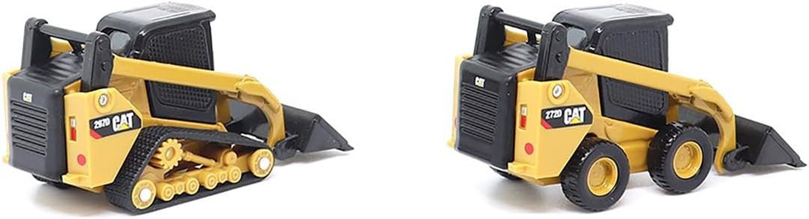 Diecast Masters 1/64 Caterpillar 272D2 Skid Steer Loader & 297D2 Compact Track L