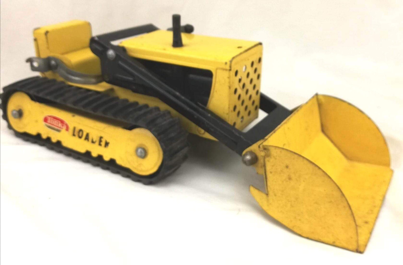 Vintage 1964 TONKA Loader Steel Crawler Dozer Tracked Works