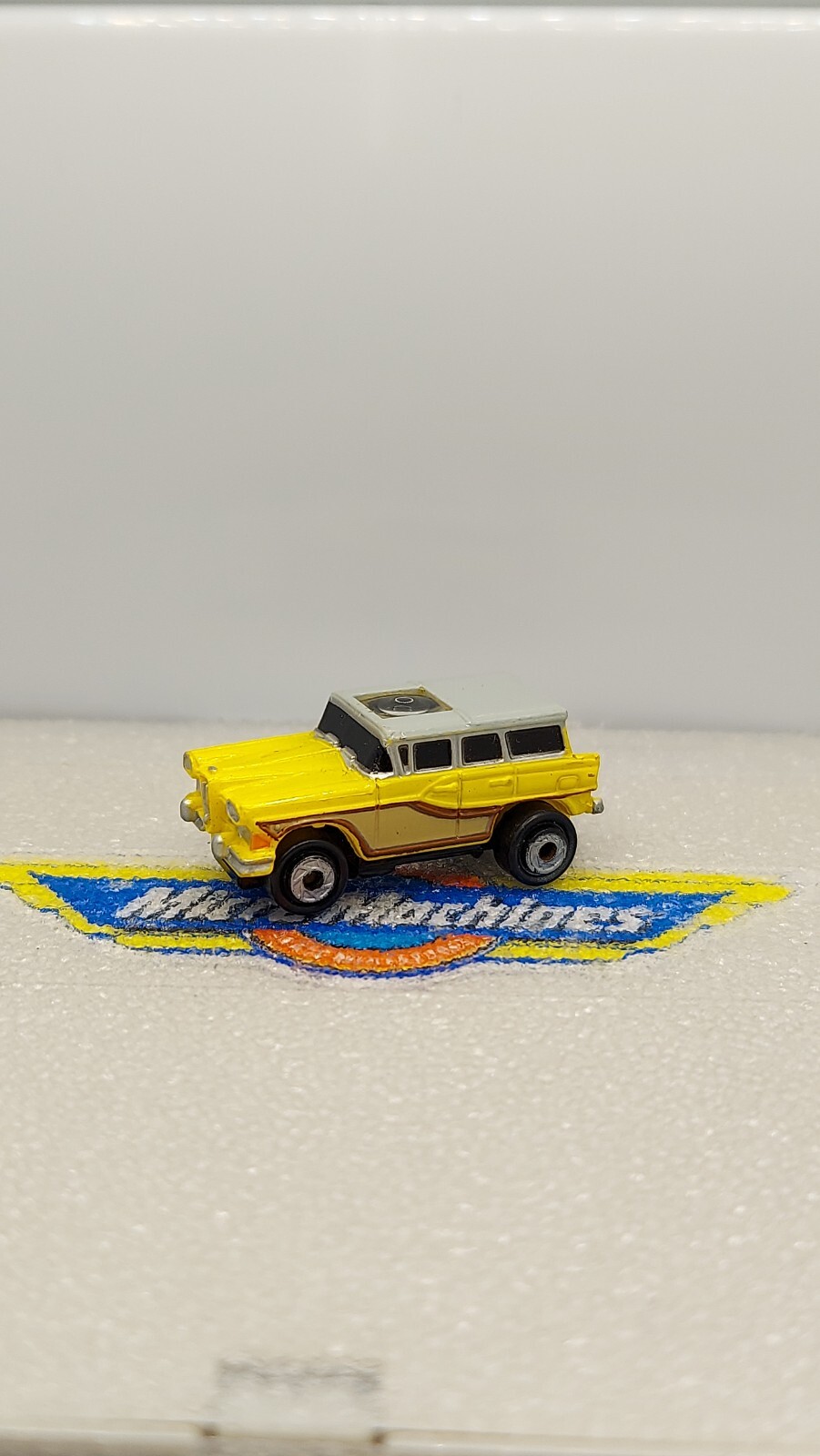 Micro Machines #12 PRIVATE EYES Yellow Edsel