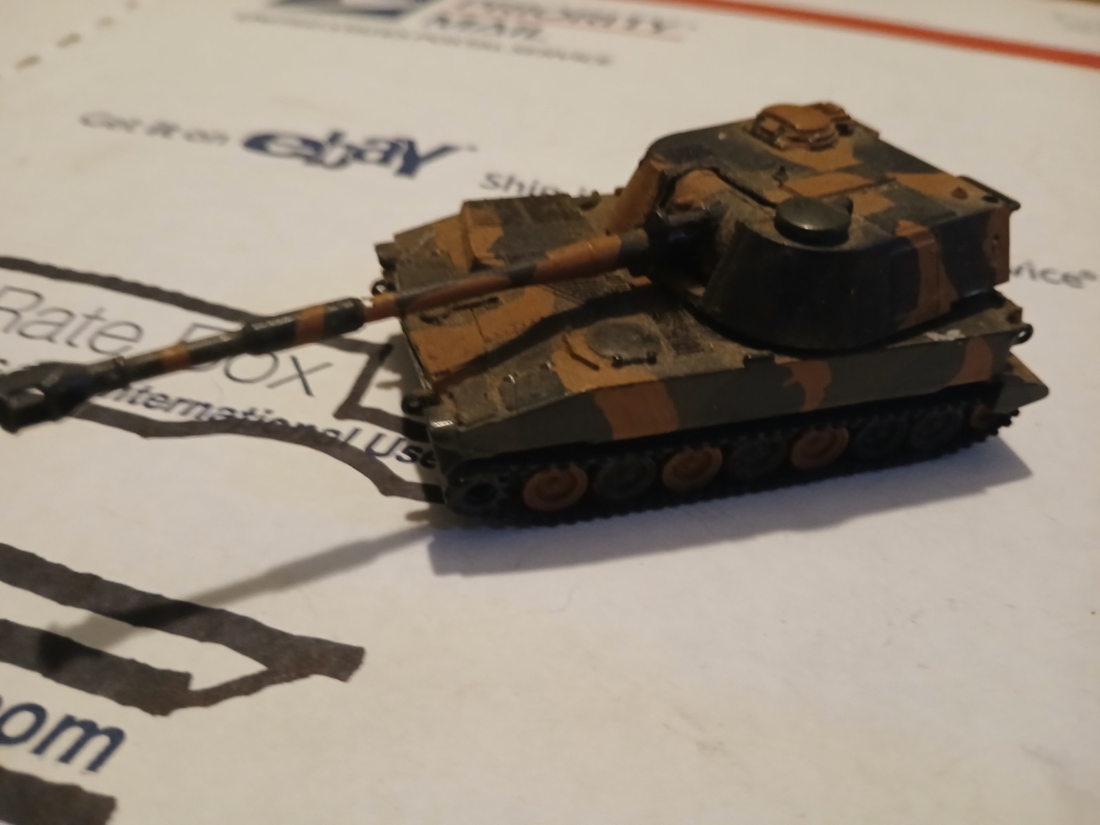 2 – 3.5″ Plastic Dmgm M109 Paladin VE- TANK Camouflage Plus Green Tanks Lot 2