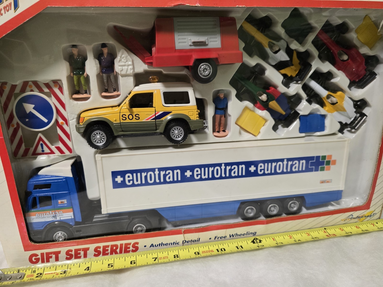 Autocraft Gift Set Series Truck Monster die cast item No. AC520 eurotran Trailer