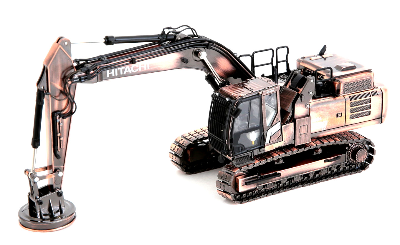 Hitachi ZX330LC-7 Magnet Scrap Handler 1/50 Diecast Model Copper Patina Limited
