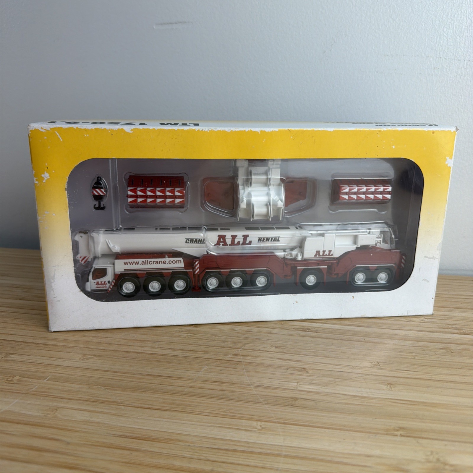 LIEBHERR LTM 1750-9.1 Mobile Crane ALL CRANE RENTAL Edition DIECAST Model