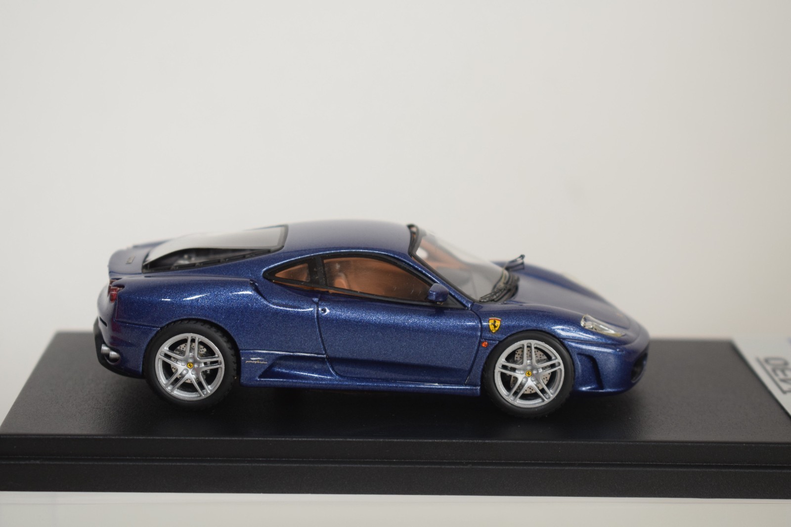 C10 1:43 LOOKSMART LS112C LS112 C FERRARI F430 MET. BLUE MIB RARE