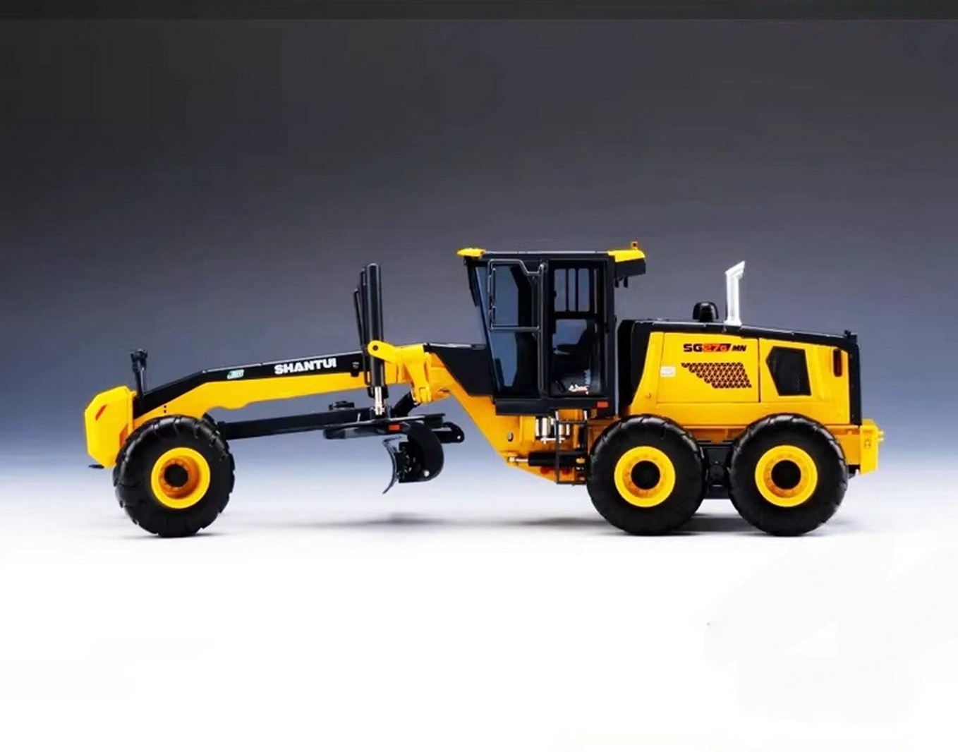 1/35 Scale SHANTUI SG27-G Motor Grader Diecast Car Model Collection Toy Gift