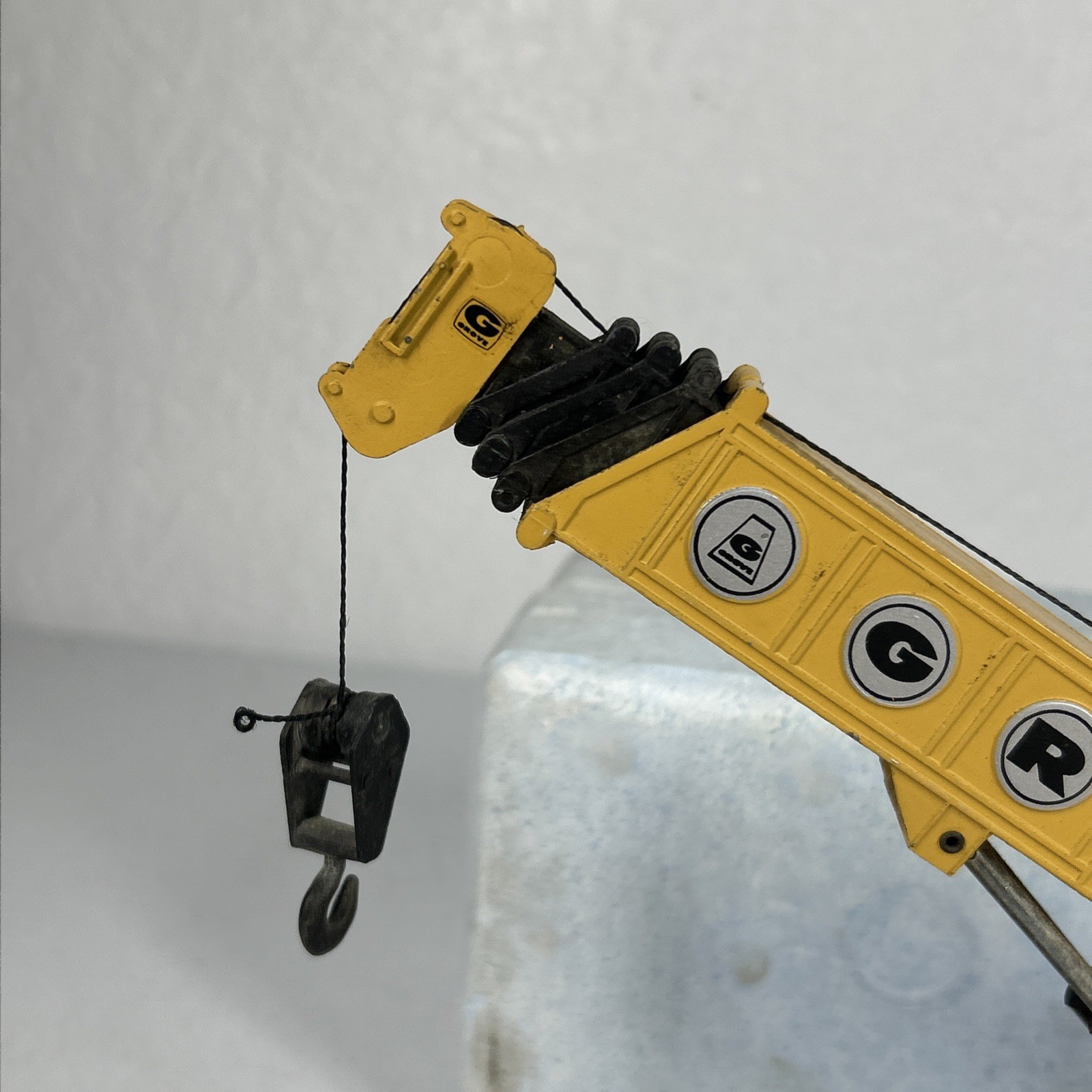 Die Cast Model pf Grove TM 1400 Crane Die Cast Large VTG