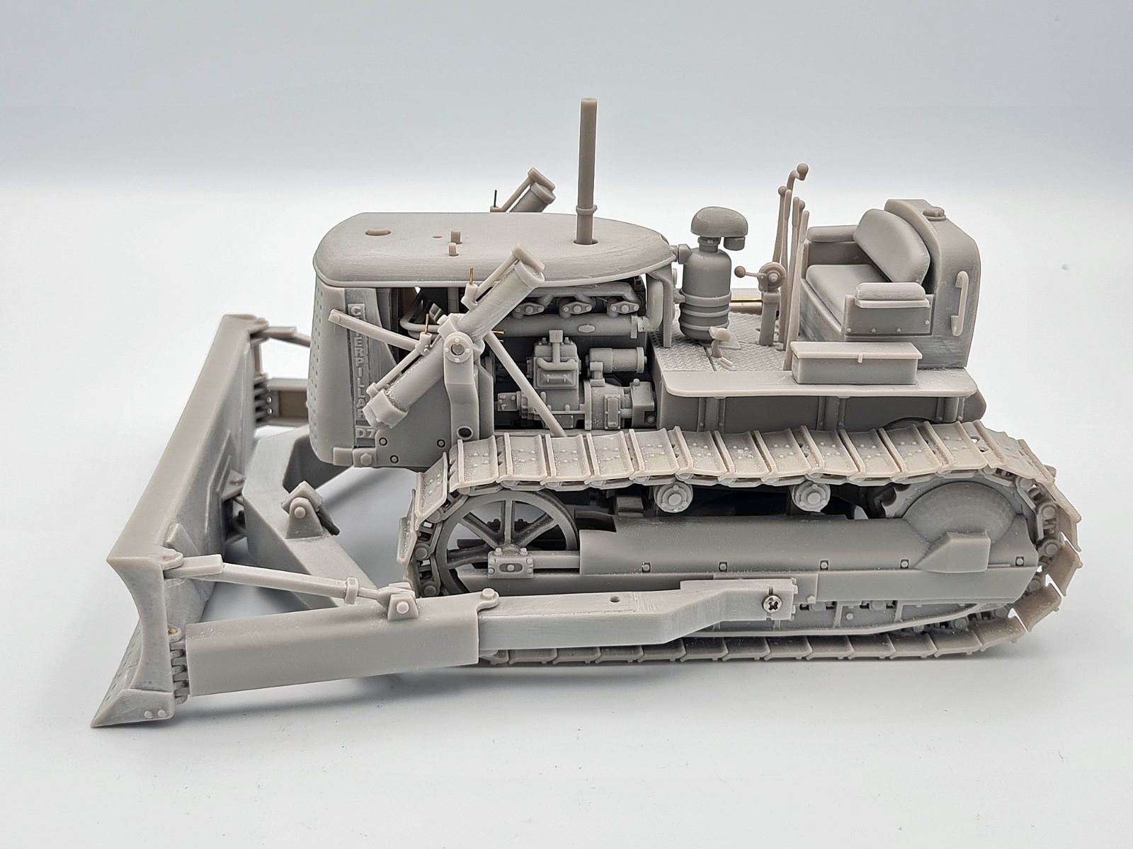 1/25 D7 3-Ton Dozer – Full Kit/Tractor/Blade – B75 Hydraulic System