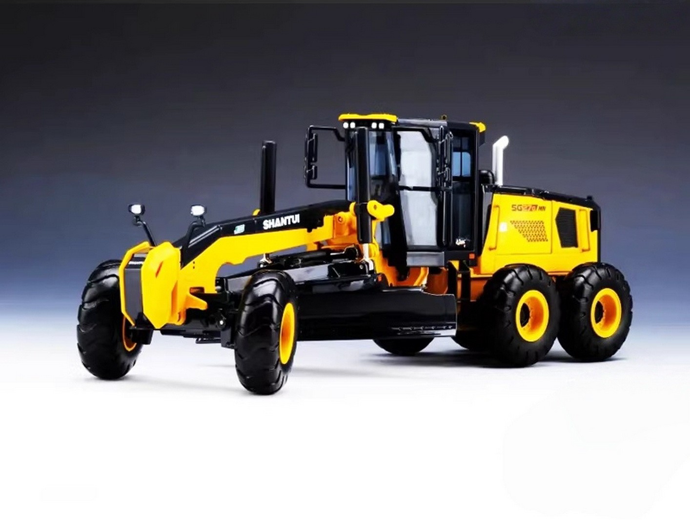 1/35 Scale SHANTUI SG27-G Motor Grader Diecast Car Model Collection Toy Gift