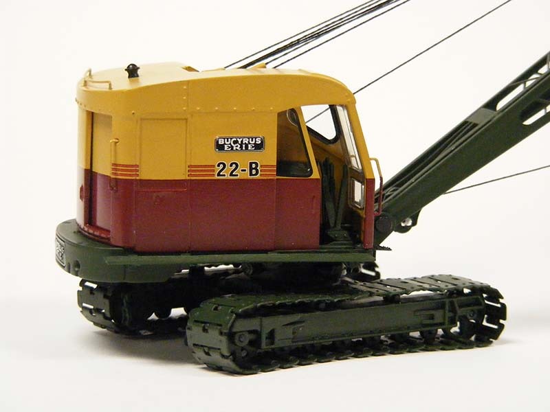 Ruston Bucyrus 22RB Dragline, Crane, Clam – 1/50 – EMD #T003.1 – Metal Tracks