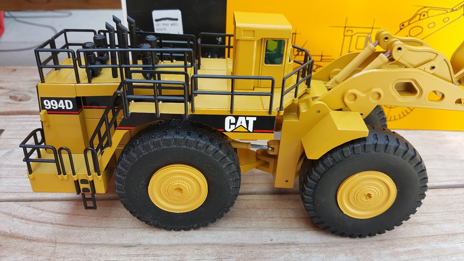 Norscot NZG 478 Caterpillar CAT 994D Wheel Loader NIB O Scale 1/50th Scale