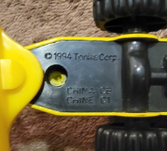 Vintage 1992-1994 Tonka Diecast Construction Vehicles Toy Lot