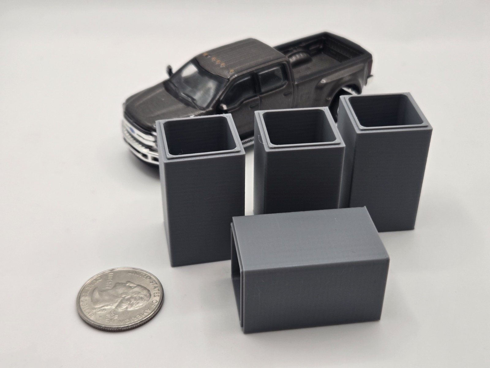 1/64 Scale 4’x4’x8′ Monolithic Box Culvert *4 Pack*