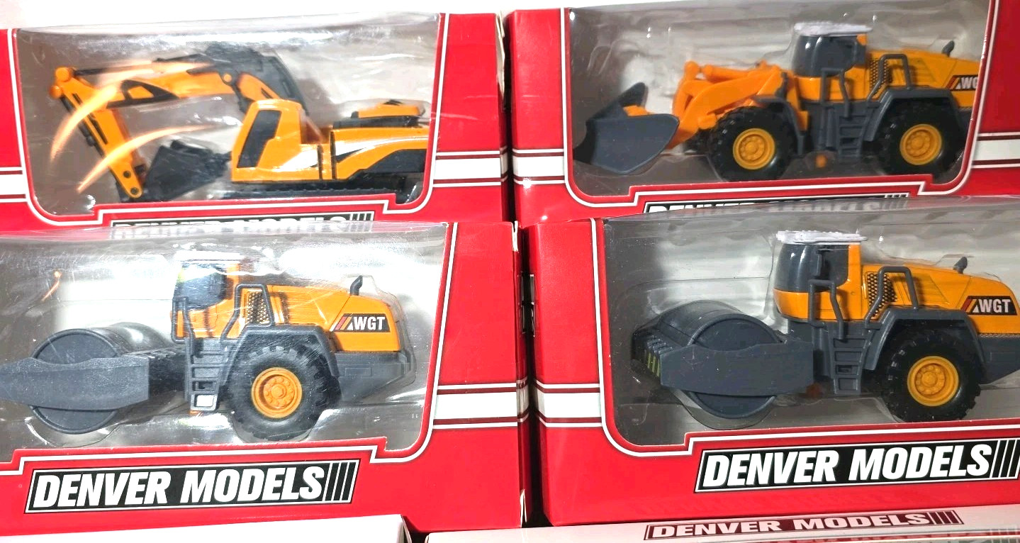 Lot of 14 Assorted Denver Models Construction, Vacationand Work Vehicles