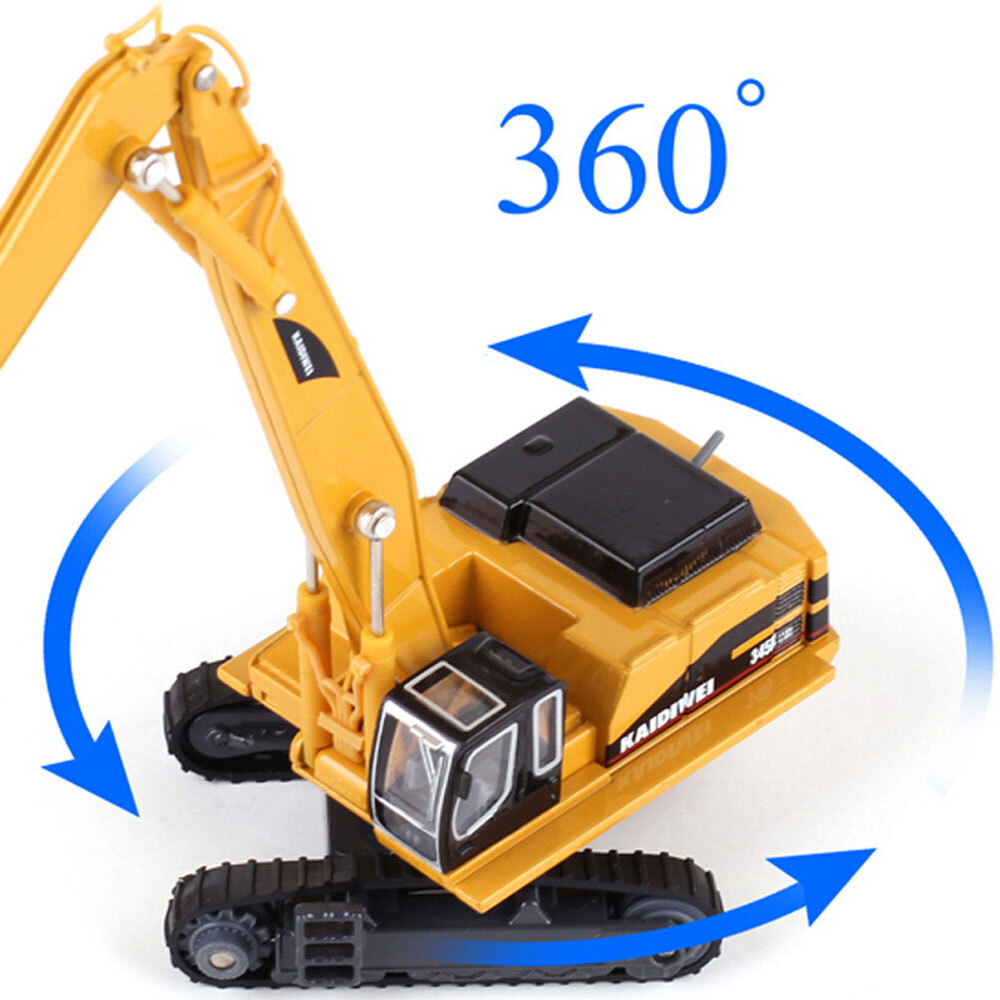 1:87 Material Handler Crane Truck Toy Construction Equipment Diecast Toy Vehicle