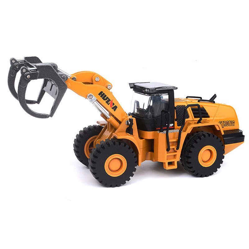 1:50 Timber Grabber Toy Truck Construction Equipment Metal Diecast Toy Vehicle