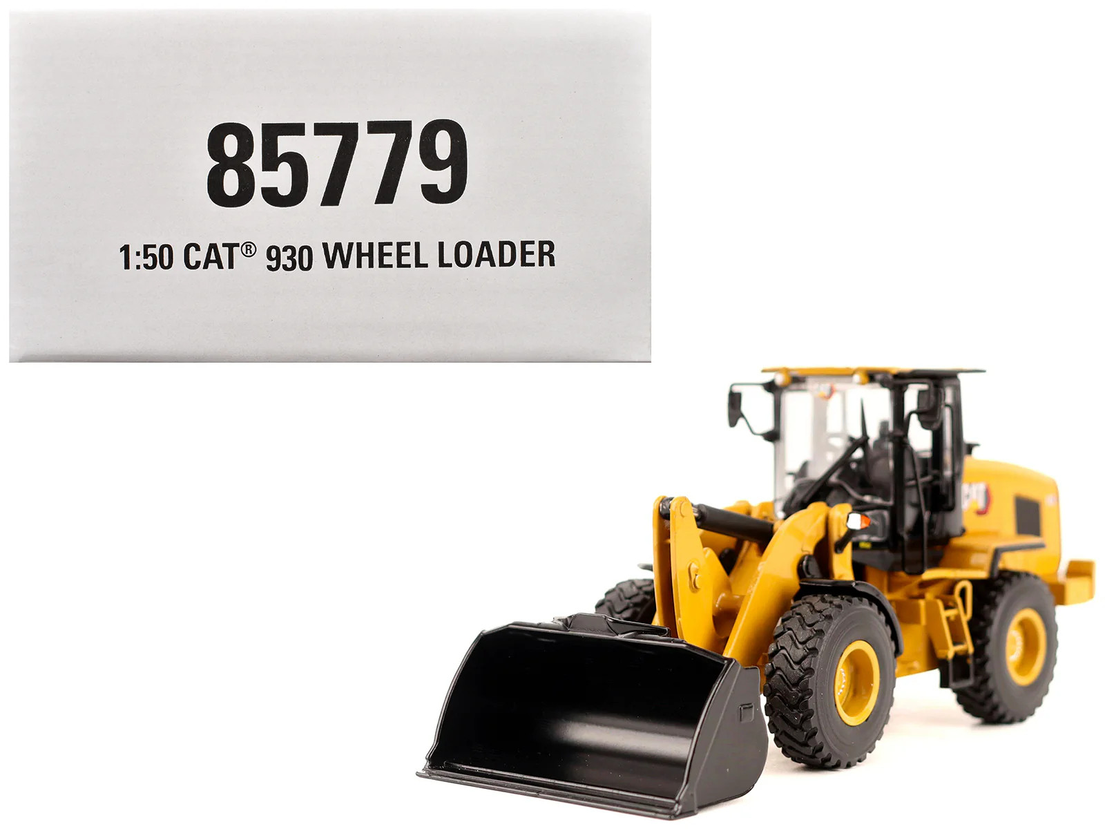 CAT Caterpillar 930 Wheel Loader with Operator Yellow “High Line” Series 1/50 Di