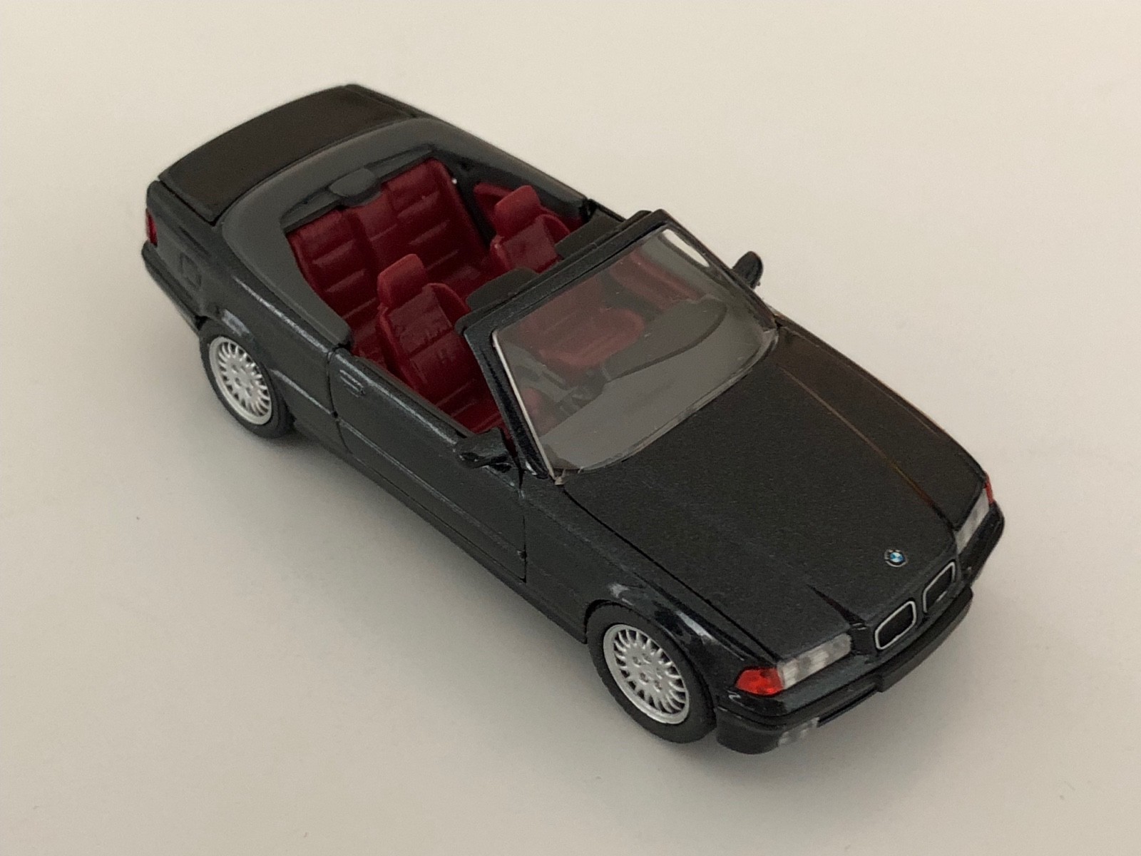 Rare Schabak 1:43 BMW 3 Series E36 Cabrio in Dark Green Metallic Part #1165