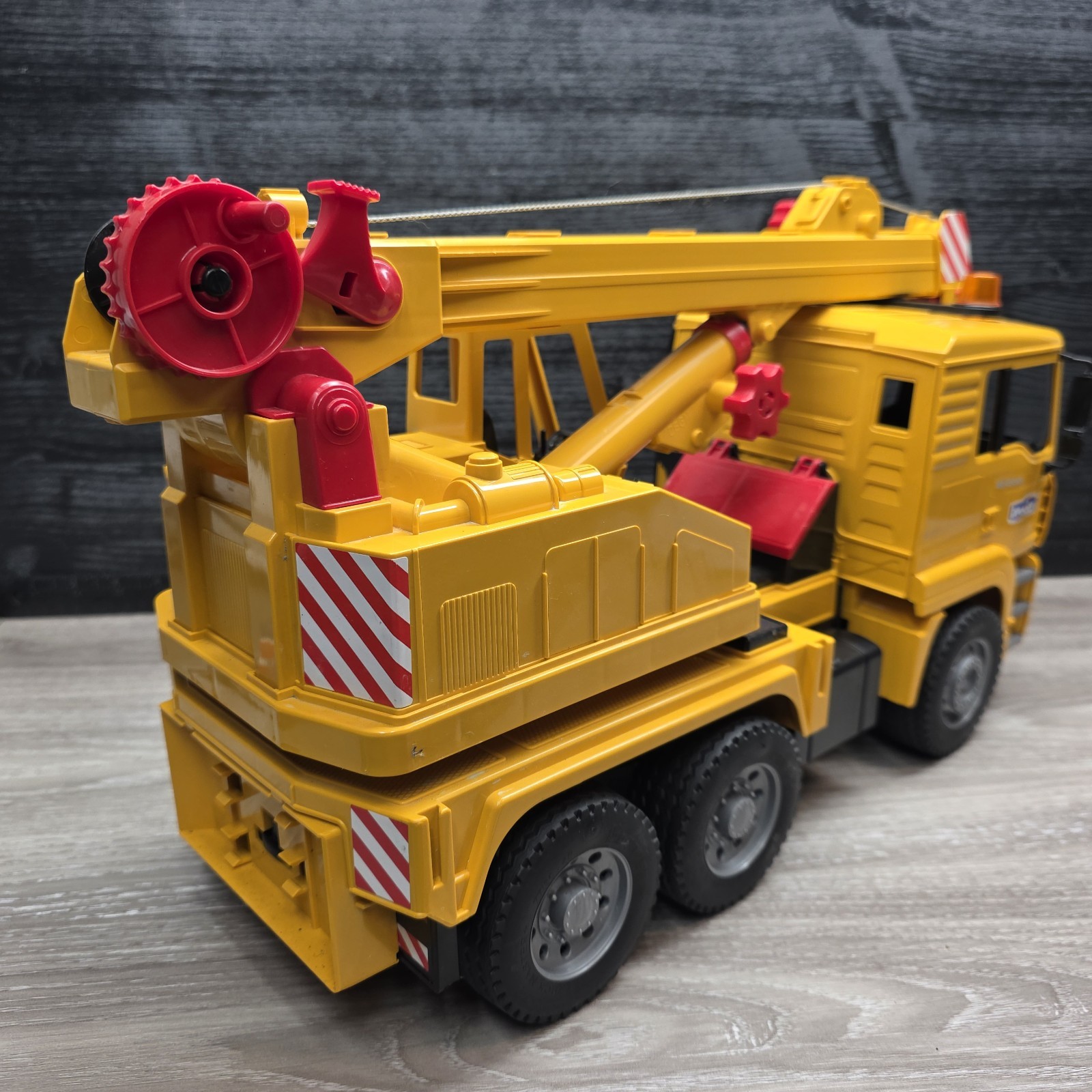 Bruder Man Tele Crane TC-4500 TGA 41.440 Construction building Toy GERMANY