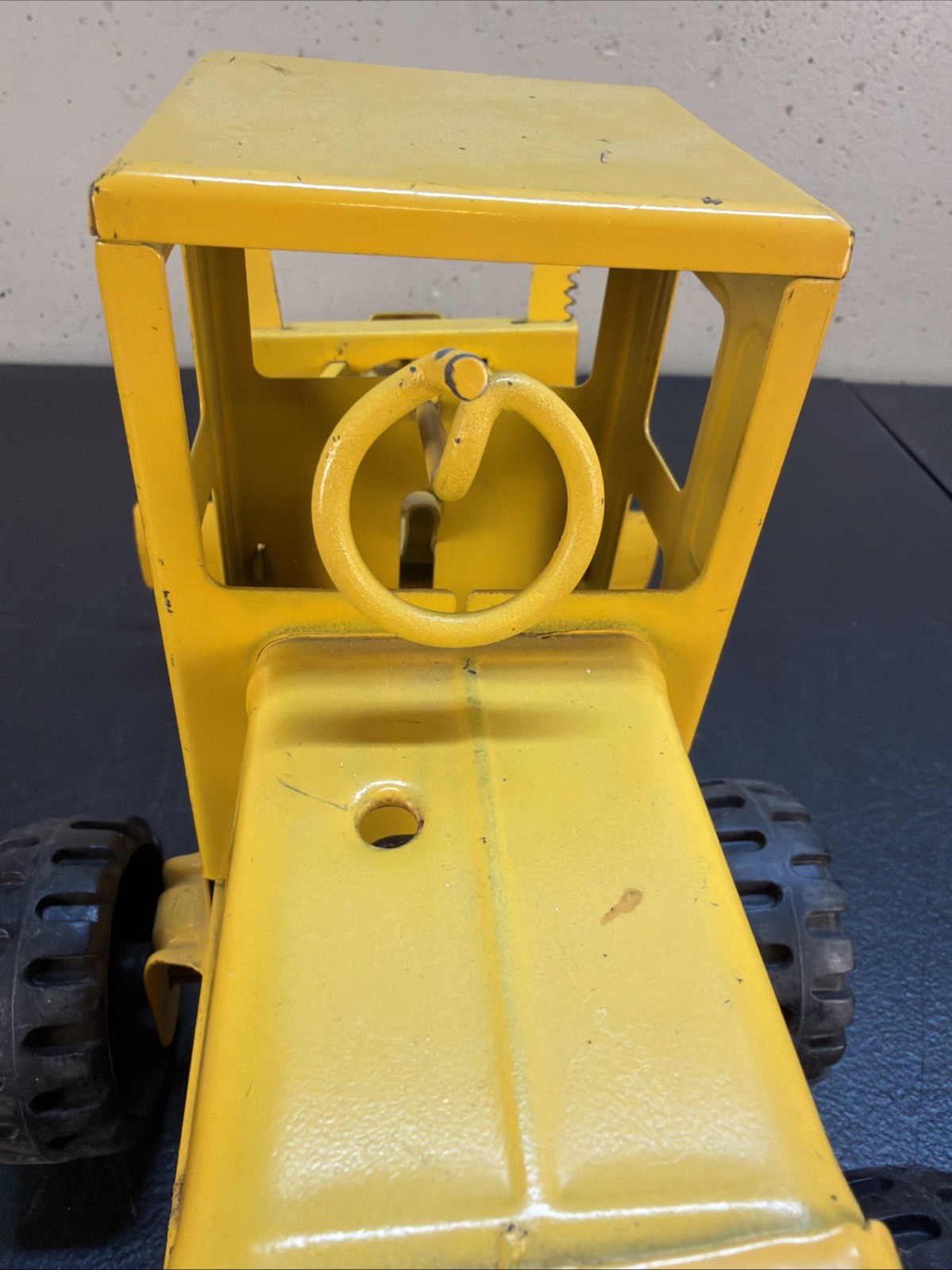 POWER GRADER – TONKA Vintage 1970’s Tonka Yellow Die Cast Metal – RARE! CLEAN