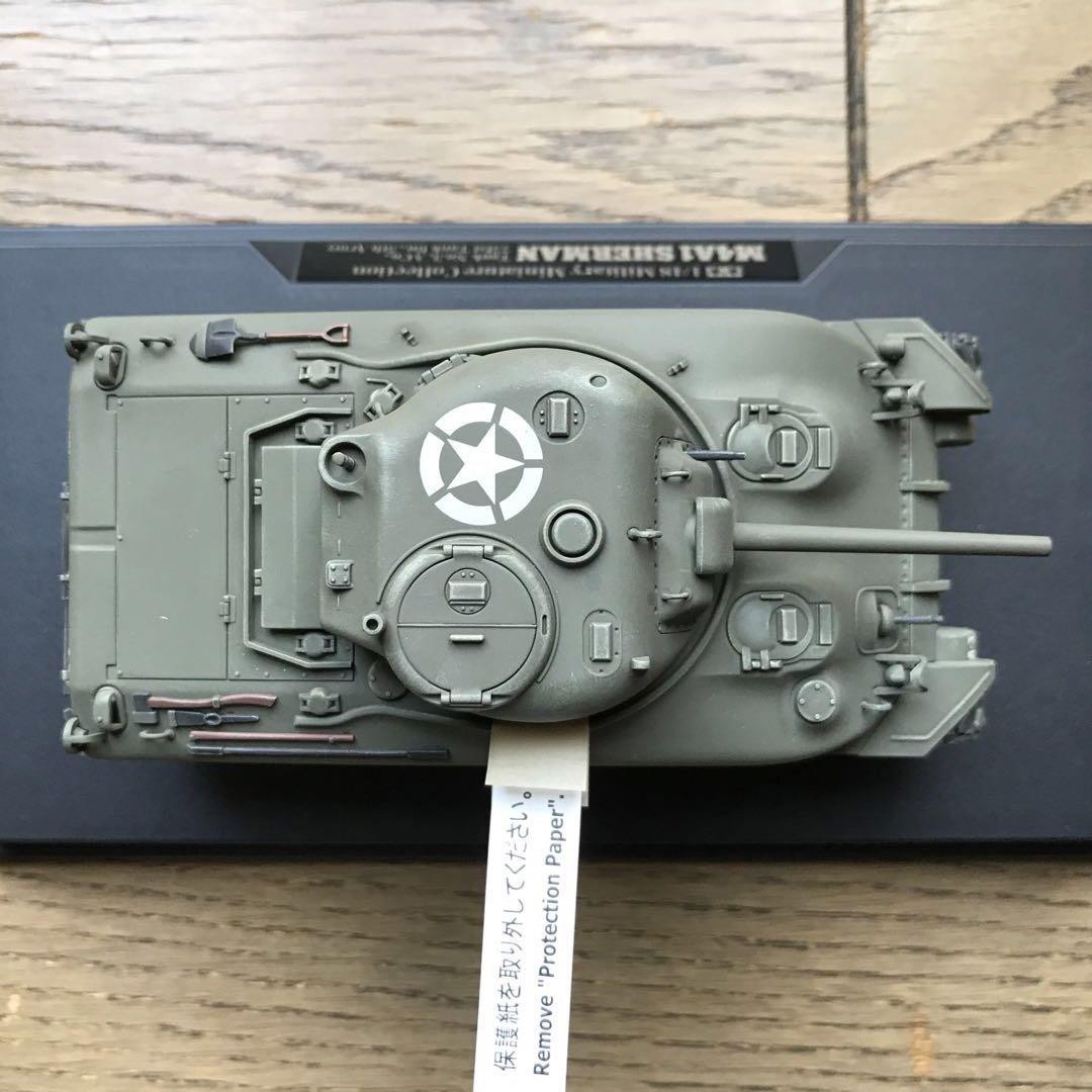 Tamiya 1/48 Military Miniature Sherman M4A1 US Army Tank Model