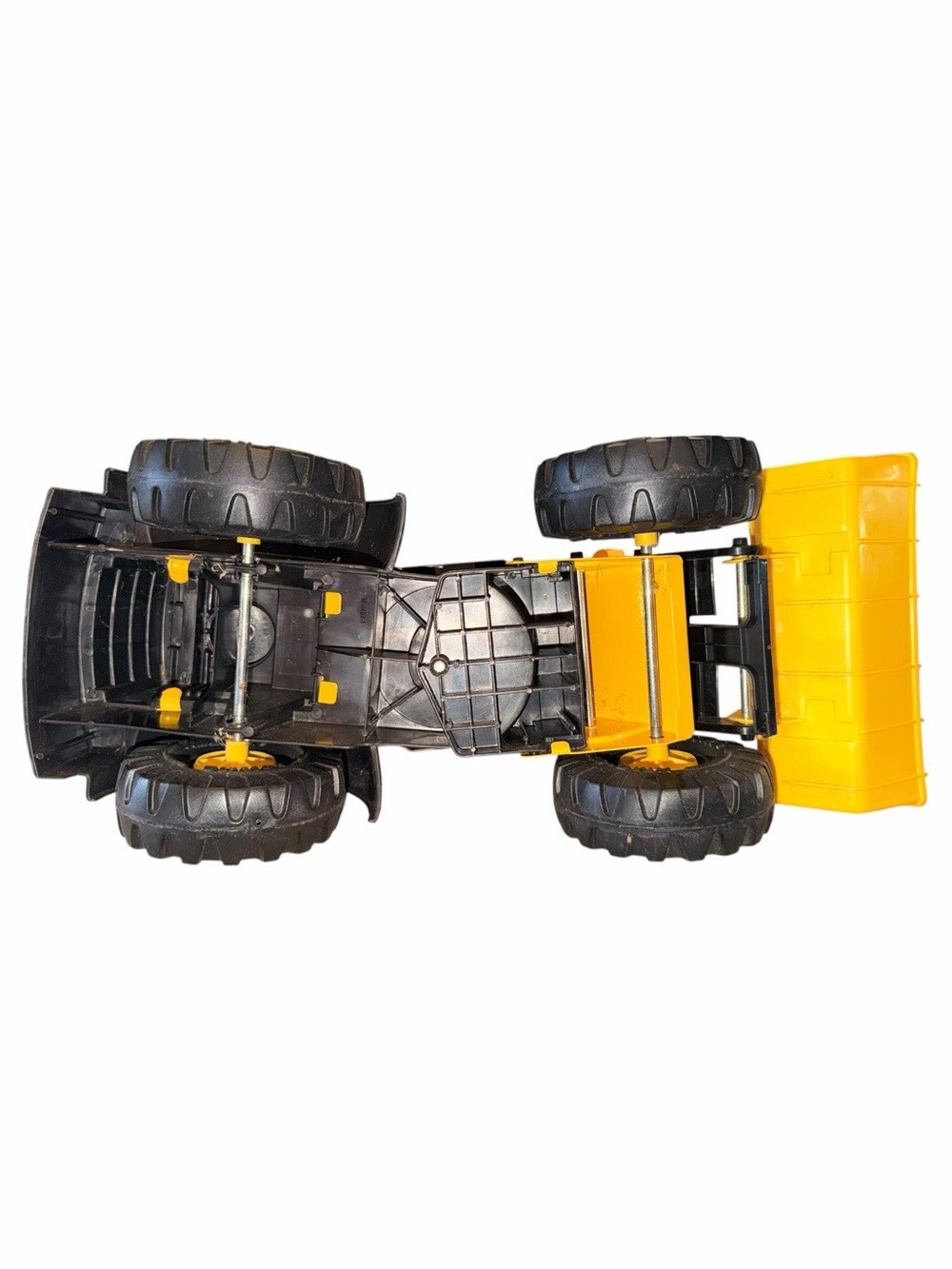 Tonka Steel Classics 838 Front End Loader 2012 Hasbro Steel Toy Truck 21.5