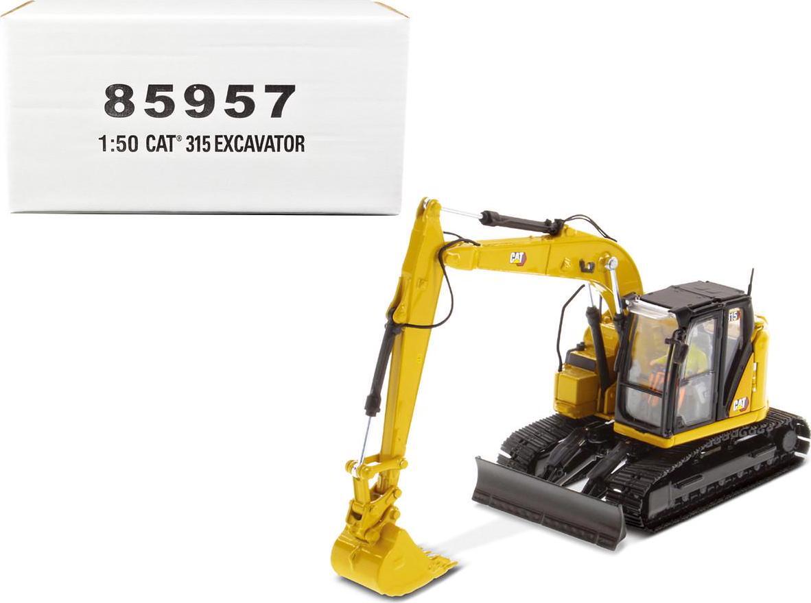 CAT Caterpillar 315 Track Type Hydraulic Excavator Yellow with Operator High by