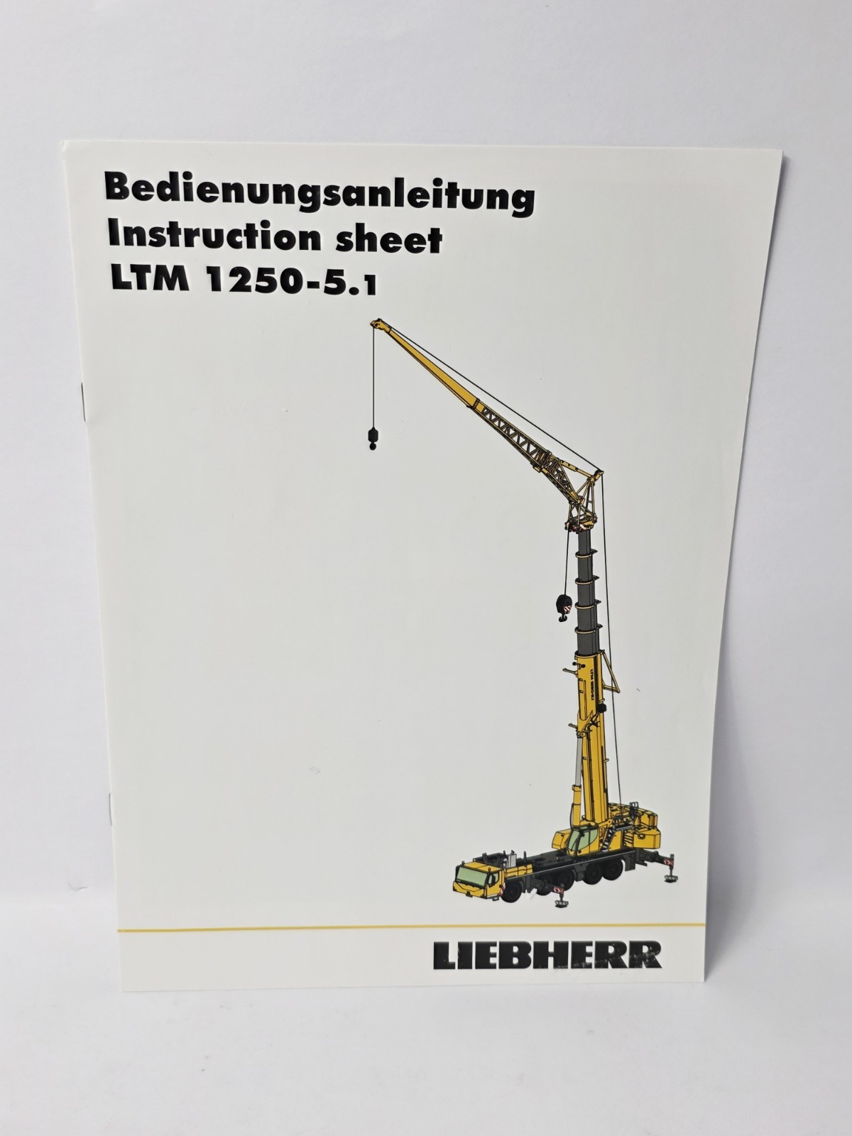 NZG MAMMOET LIEBHERR WHEELED TRUCK CRANE LTM 1250-5.1 1:50 SCALE NEW IN BOX!!!!