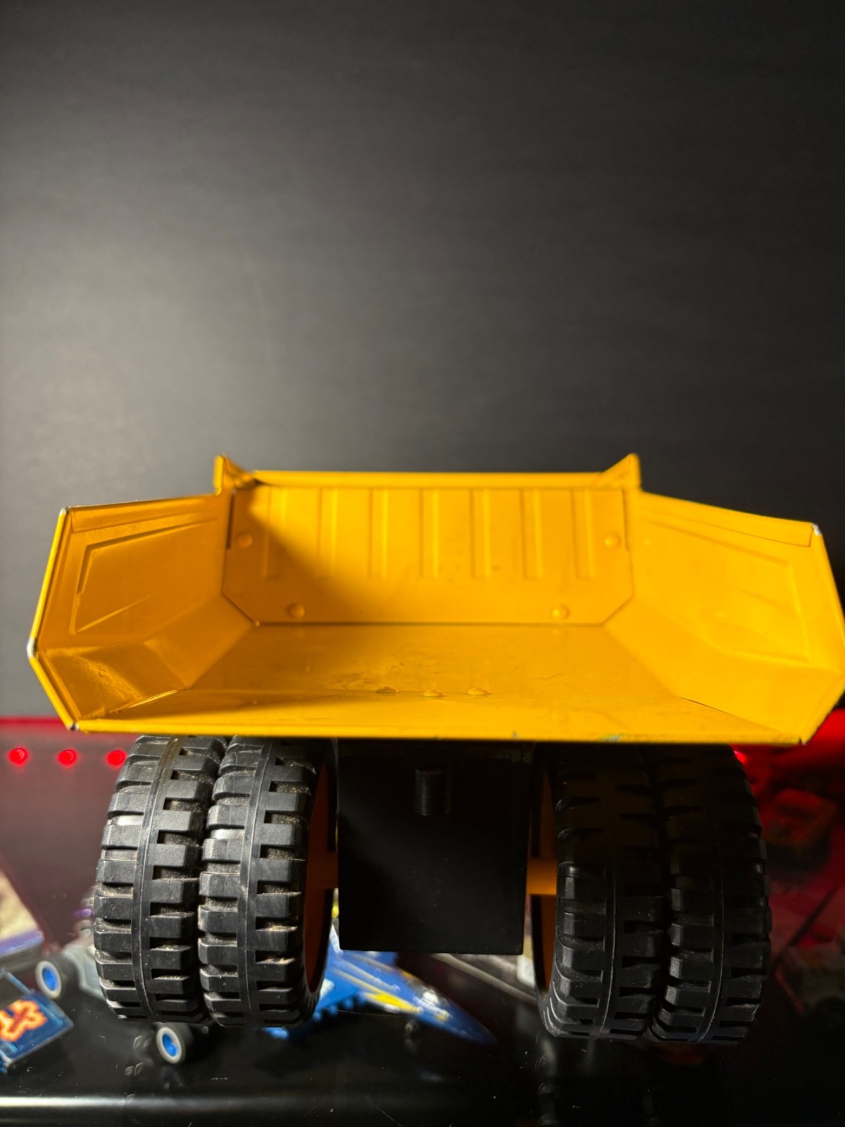 Vintage Kai Yip pressed steel KY Giant Load GL-190 mining dump truck Toy 👀pics