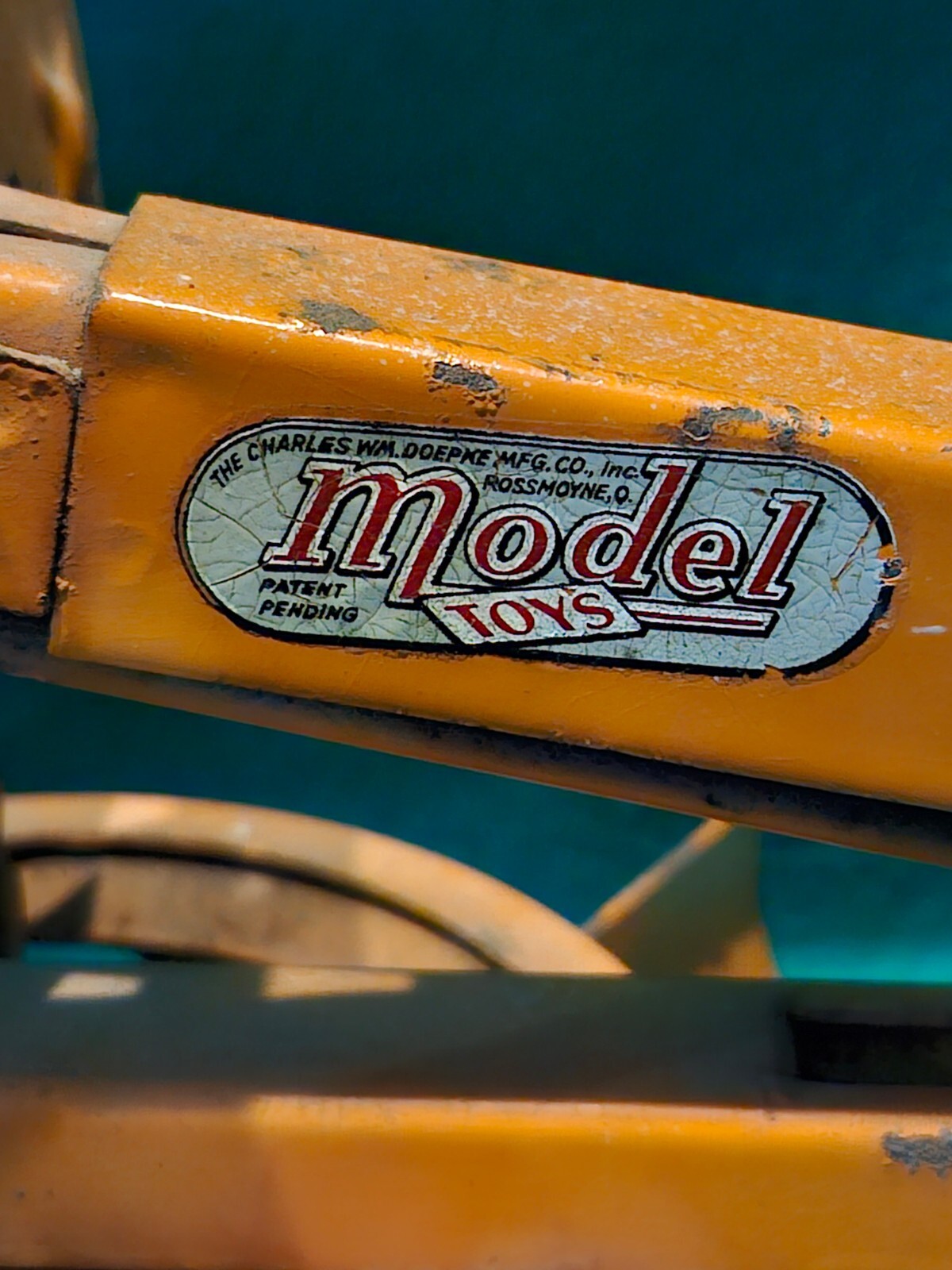 Vintage Doepke Model Toys Adams Road Grater Diesel Motor Grader