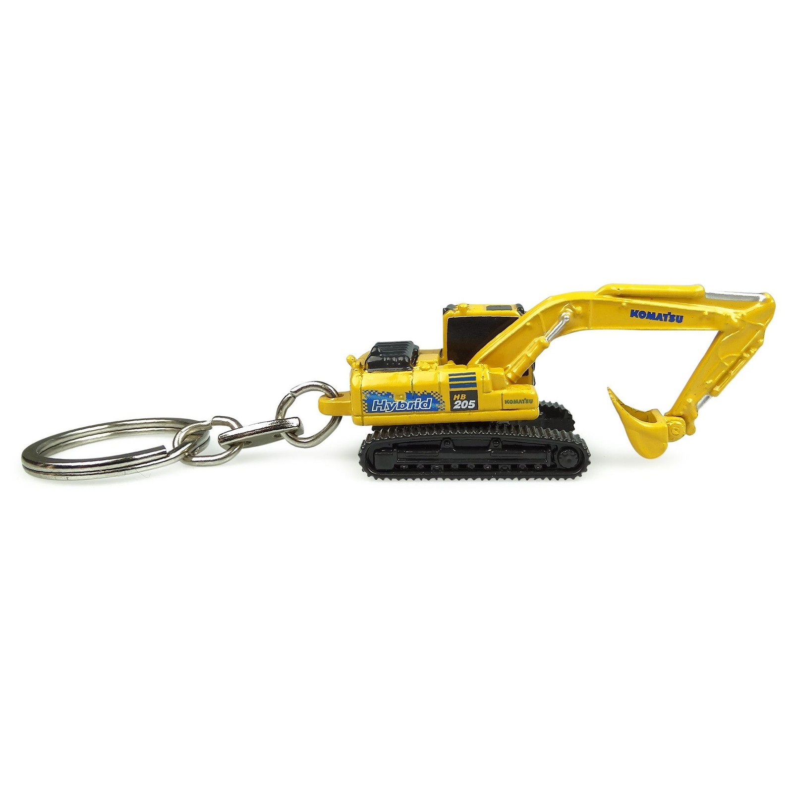 Komatsu HB205LC Hybrid Excavator Keychain by Universal Hobbies, UH5853